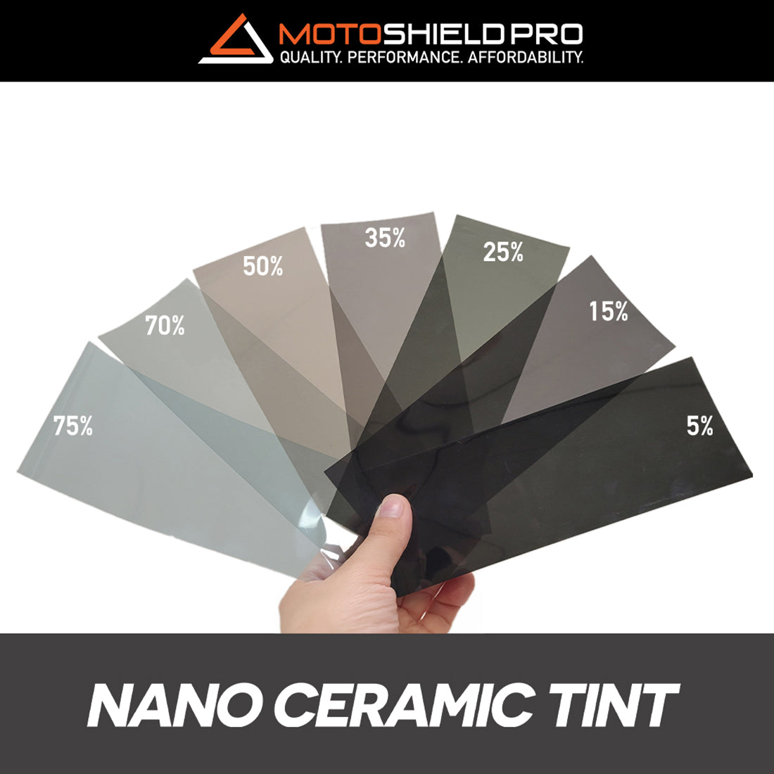 Motoshield Pro | Nano Ceramic Tint for Maximum Heat Rejection and