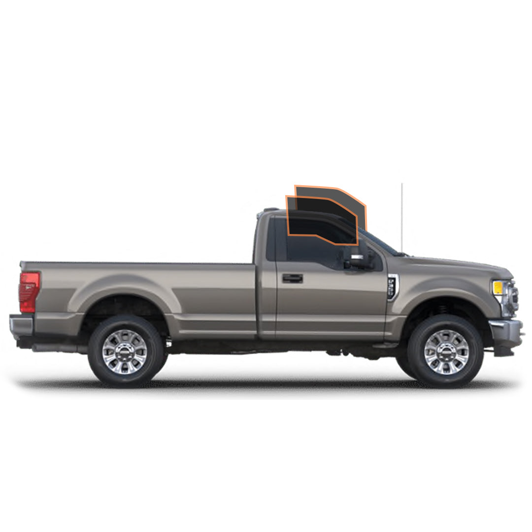 CERAMIC WINDOW TINT FILM FOR 2015-2021 FORD F150 STANDARD CAB— (FRONT DRIVER/PASSENGER 35%)