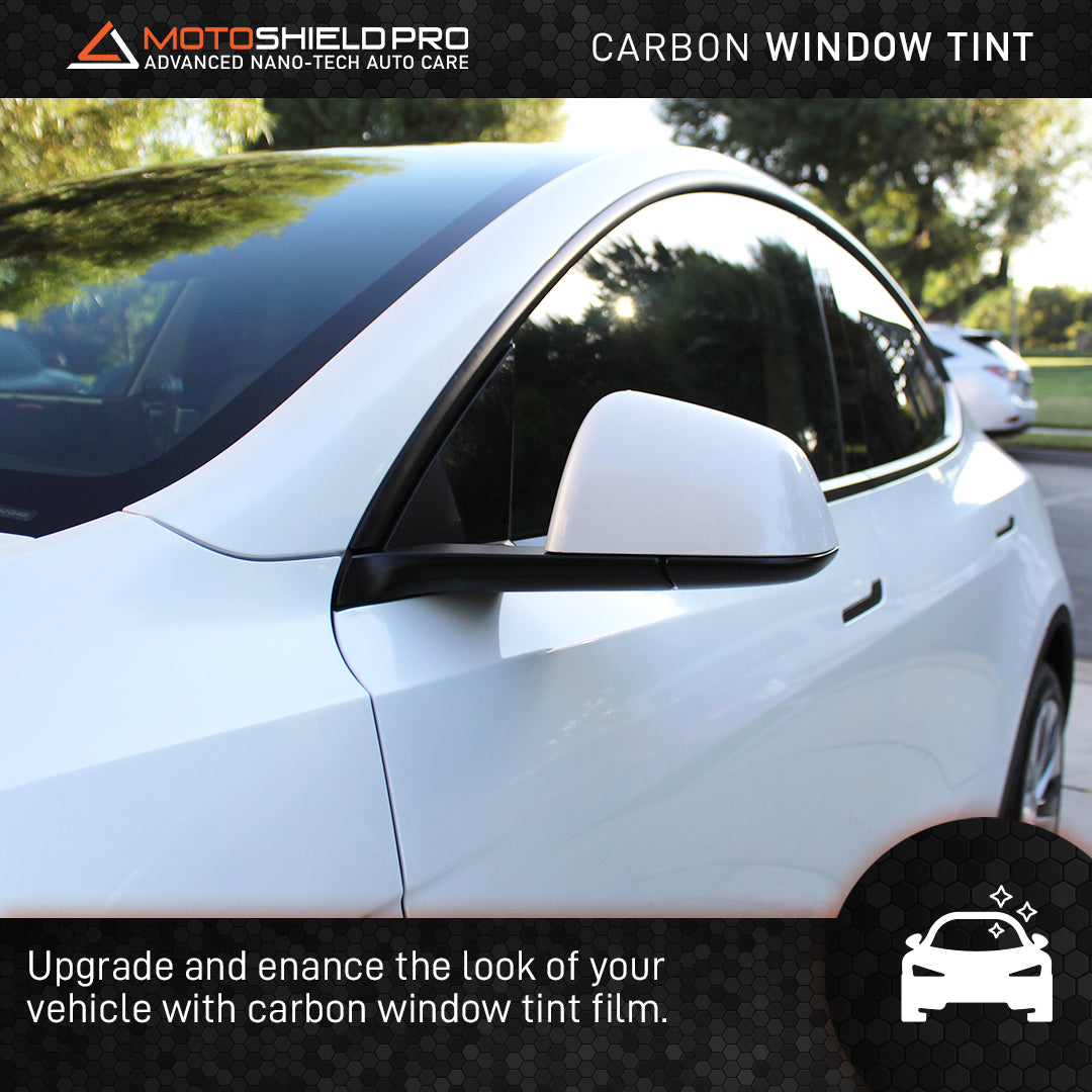 Model Y - Tint car window XPEL XR (heat repellant film) - Tesland